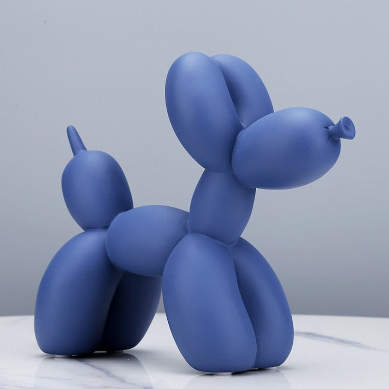 Figurine Blue Matte Balloon Dog Figurine TipuHome