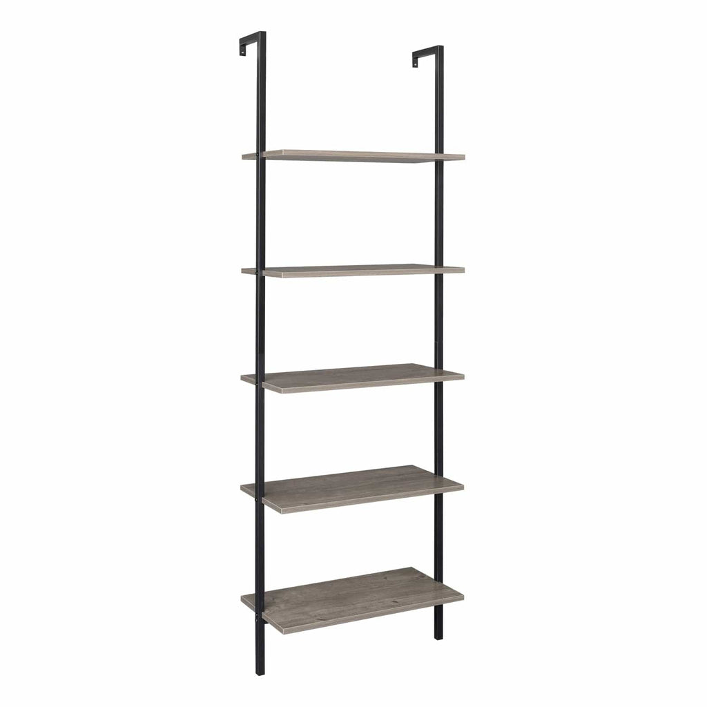 Shelf Gray Black Modern Industrial Wall Unit | Industrial Mounted Shelves TipuHome