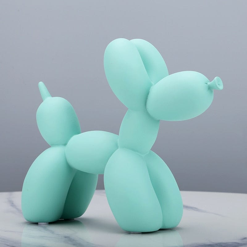 TipuHome Figurine Lt Green Matte Balloon Dog Figurine