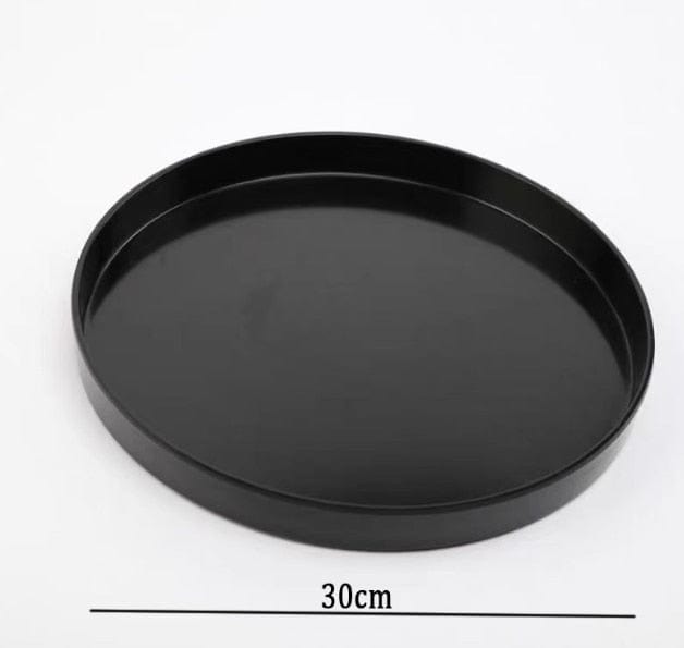 Circle Tray 30 cm, Black