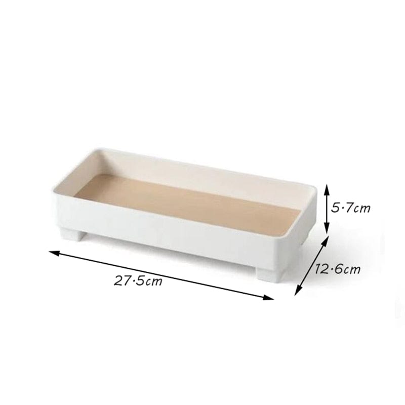 Tray Rectangle White Modern Decorative Trays | Round Tray TipuHome