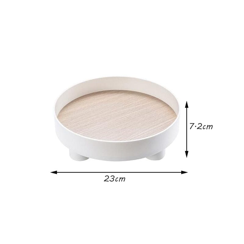 Tray Round White s Modern Decorative Trays | Round Tray TipuHome