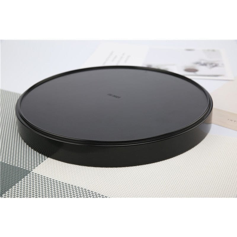 Tray Simple Round Tray | Modern White Tray | Smooth Black Tray TipuHome