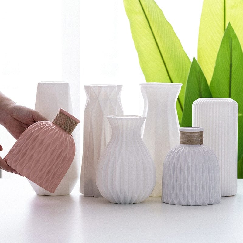 Vase Modern Flower Vase | Dainty Plastic Vase TipuHome