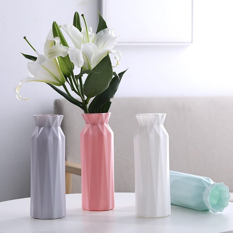 Vase Modern Flower Vase | Dainty Plastic Vase TipuHome